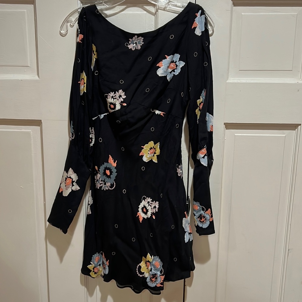 Free People Cold Shoulder Mini Dress